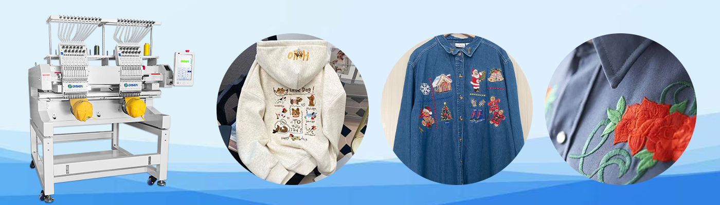 مخطط تأثير آلة التطريز ذات الرأس المزدوج