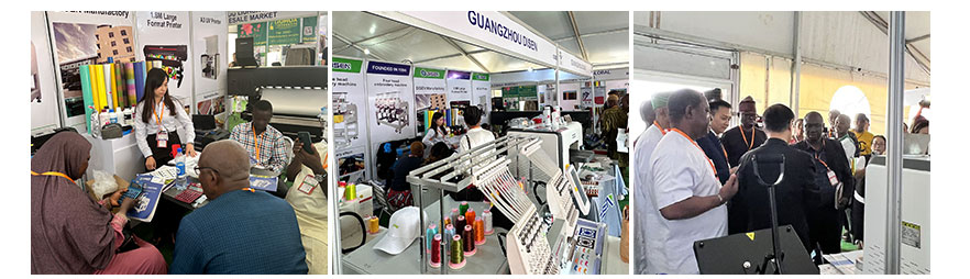 Disen يحمل معارض في نيجيريا