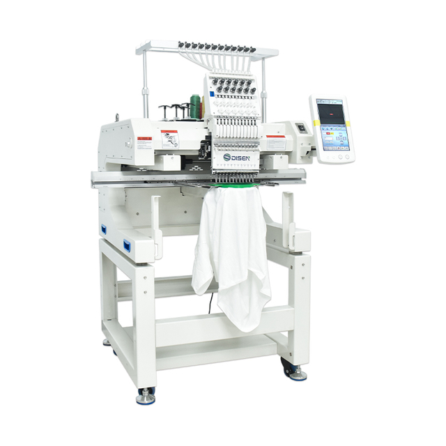 ماكينة تطريز محوسبة 500*800 مم تي شيرت تطريز 12/15 ابرة
