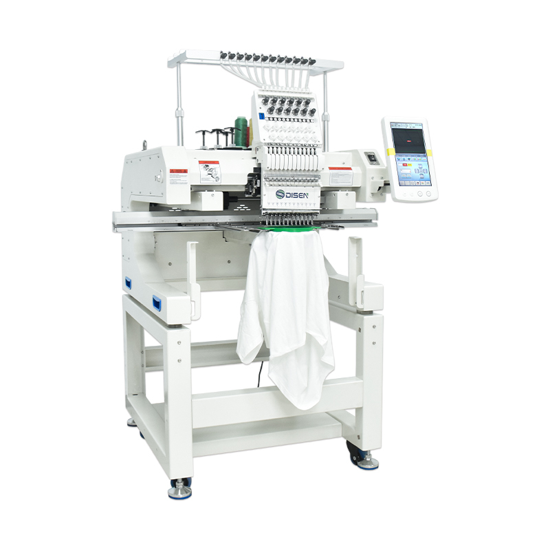 ماكينة تطريز محوسبة 500*800 مم تي شيرت تطريز 12/15 ابرة