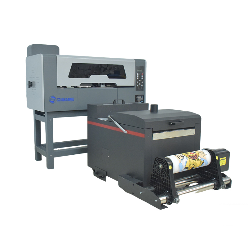 طابعة Disame A3 DTF مع آلة طباعة تي شيرت بالنقل الحراري للمسحوق