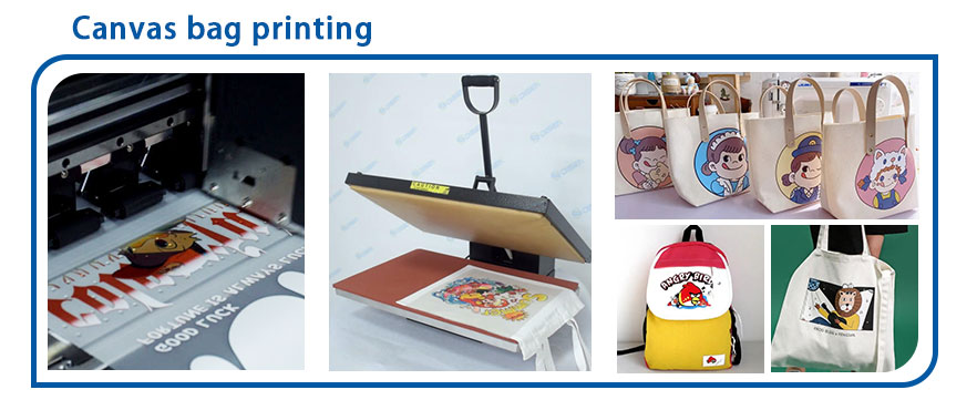 حقيبة قماش طابعة 