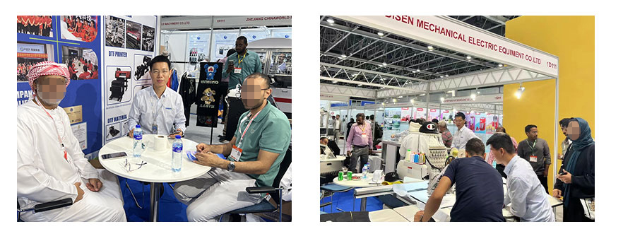 معرض دبي، صورة مع العملاء