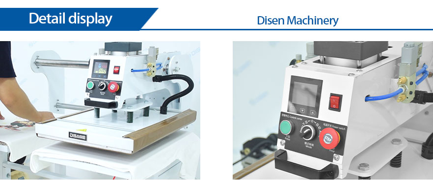 آلة ضغط حراري مع تحويل الوضع